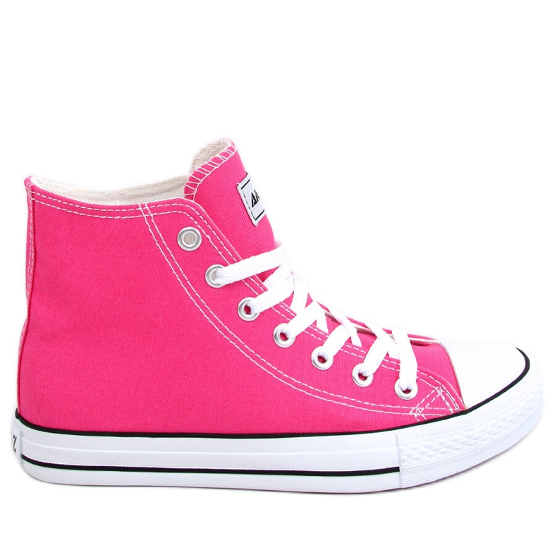 Ingi Fushias ankelhöga sneakers rosa