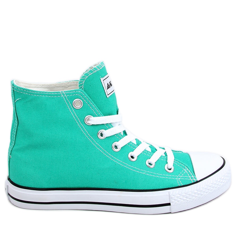 Inga L.GRÖN ankelhöga sneakers