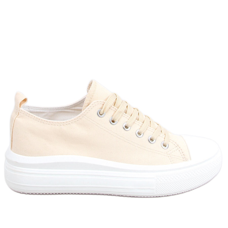Ebbe Beige sneakers för kvinnor