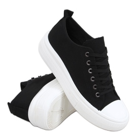 Ebba Black damsneakers svart