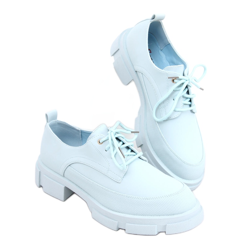 Högsulade skor Unna Blue blå