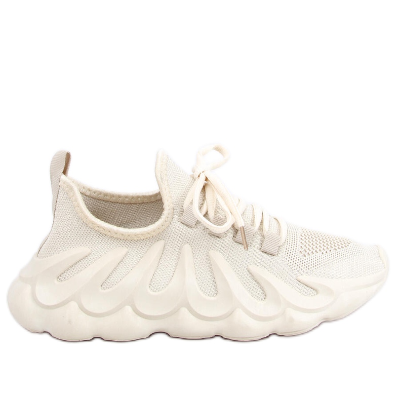 Band Beige strumpor strumpor