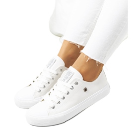 White Big Star damsneakers V274869 vit