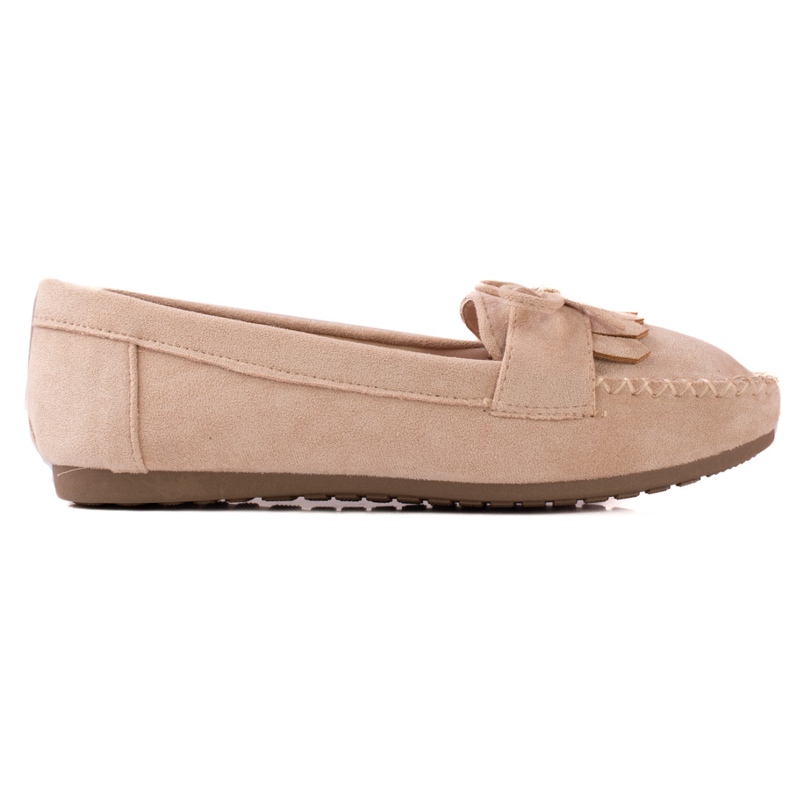 TRENDI Casual mocka loafers beige