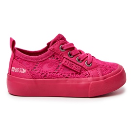 Sneakers Openwork Big Star JJ374131 Rosa