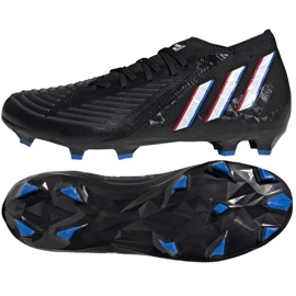 Adidas Predator Edge.2 Fg M GW2271 fotbollsskor svart svart