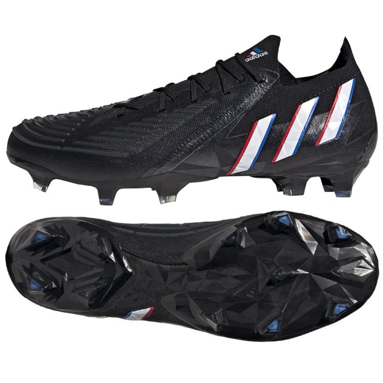 Adidas Predator Edge.1 Lfg M GV7391 fotbollsskor svart svart