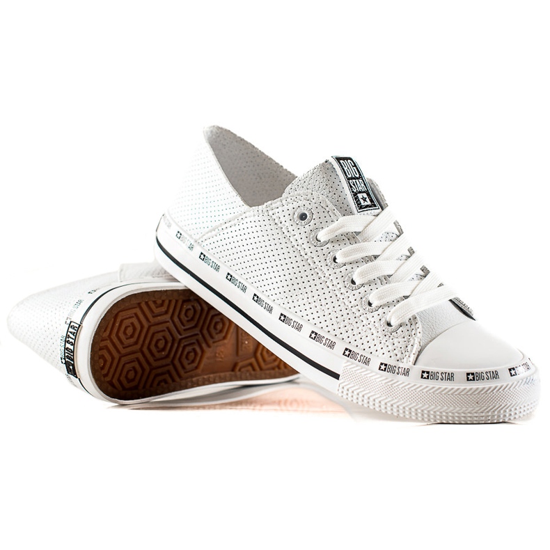 Big Star Sneakers dam FF274024 vit