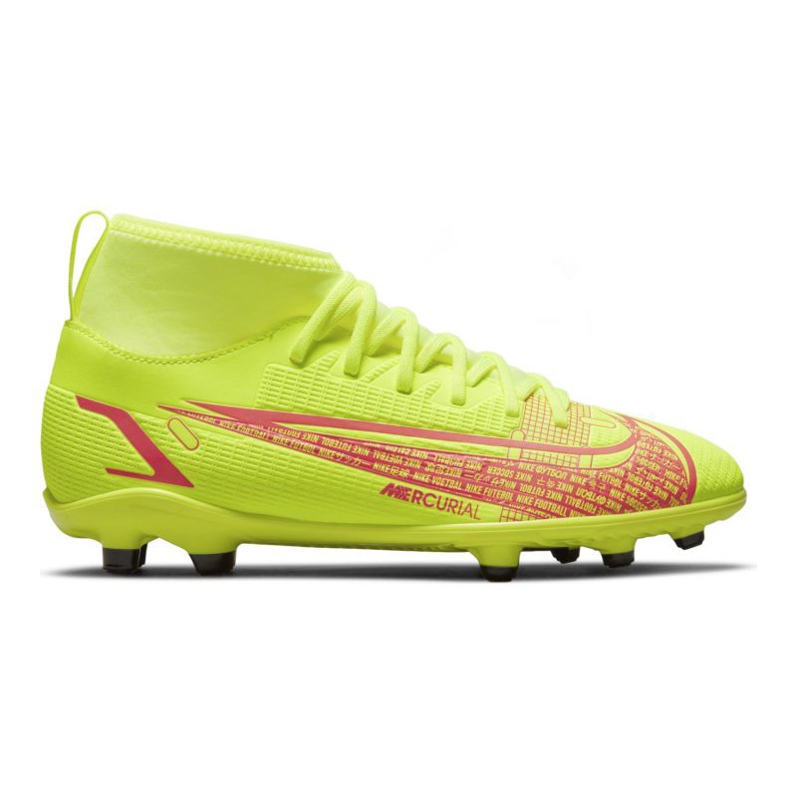 Nike Mercurial Superfly 8 Club Mg Jr CV0790-760 fotbollsskor grön grön