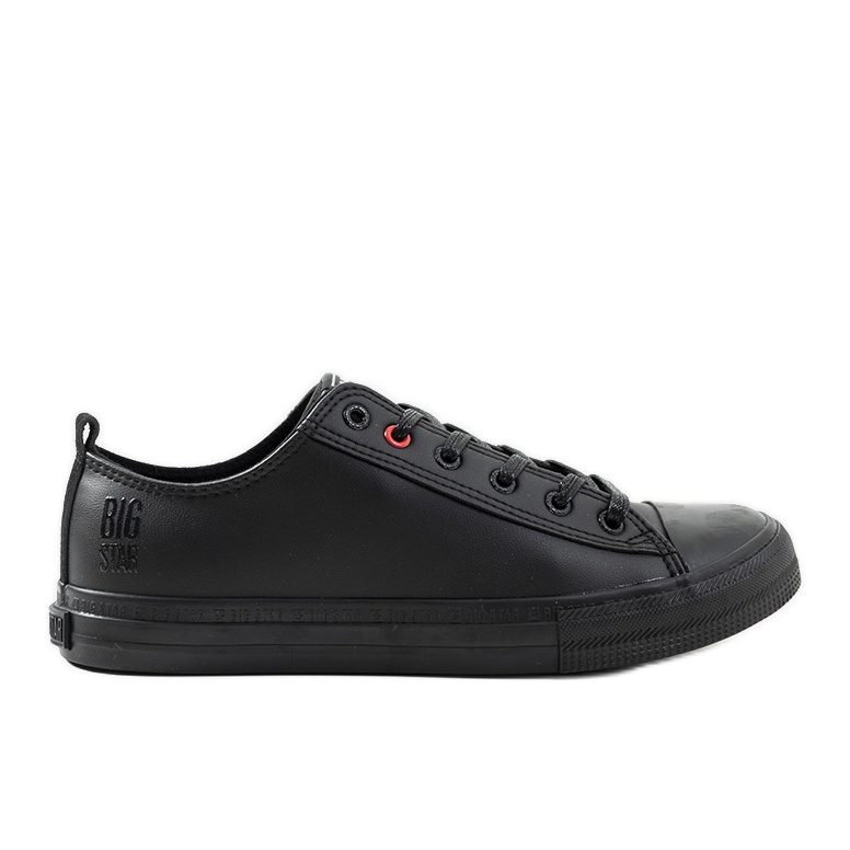 Big Star Black herrsneakers JJ174005 svart