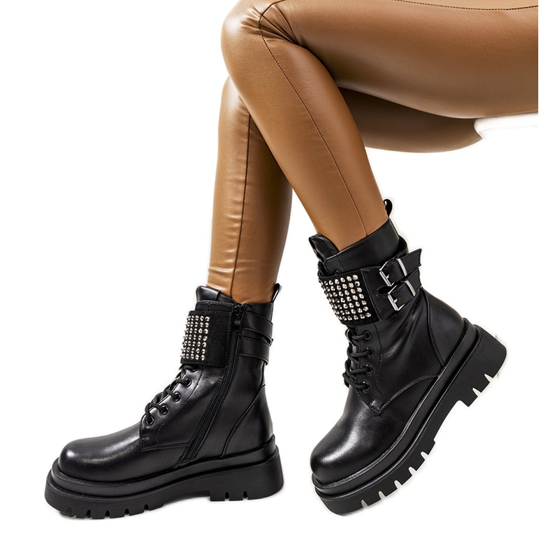 Svarta Mirama-isolerade stövlar