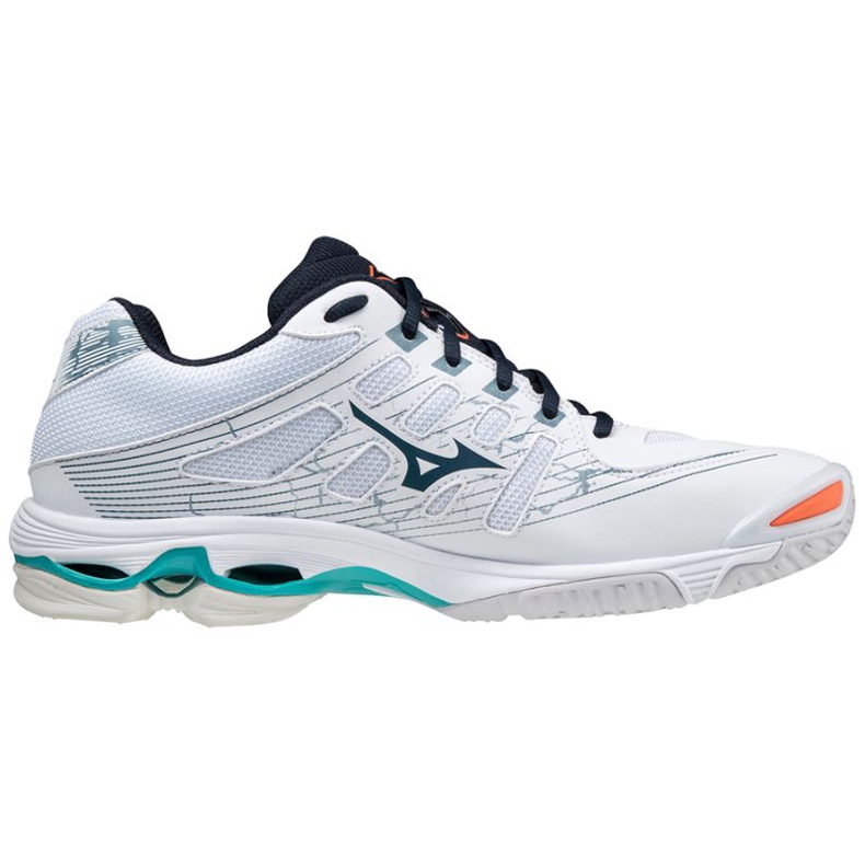 Inomhusskor Mizuno Wave Voltage M V1GA216036 vit vit