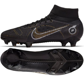 Nike Mercurial Superfly 8 Pro Fg M DJ2848 007 fotbollsskor svart svart