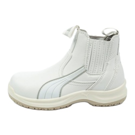 PUMA Clear Chelsea Mid S2 Src U 63.038.0 skyddsskor vit