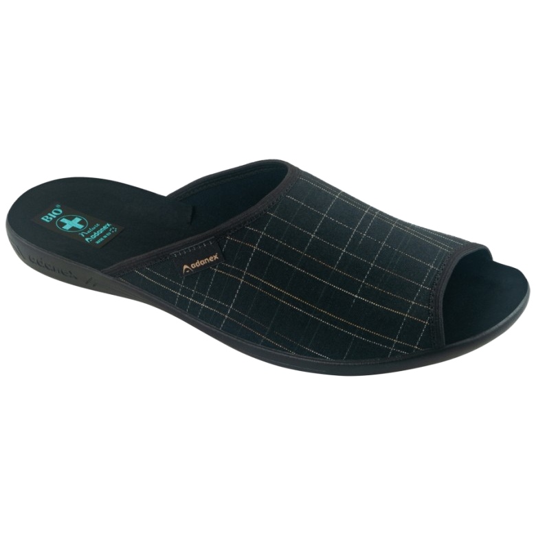 Adanex Herrtofflor Tofflor 25954 Svart