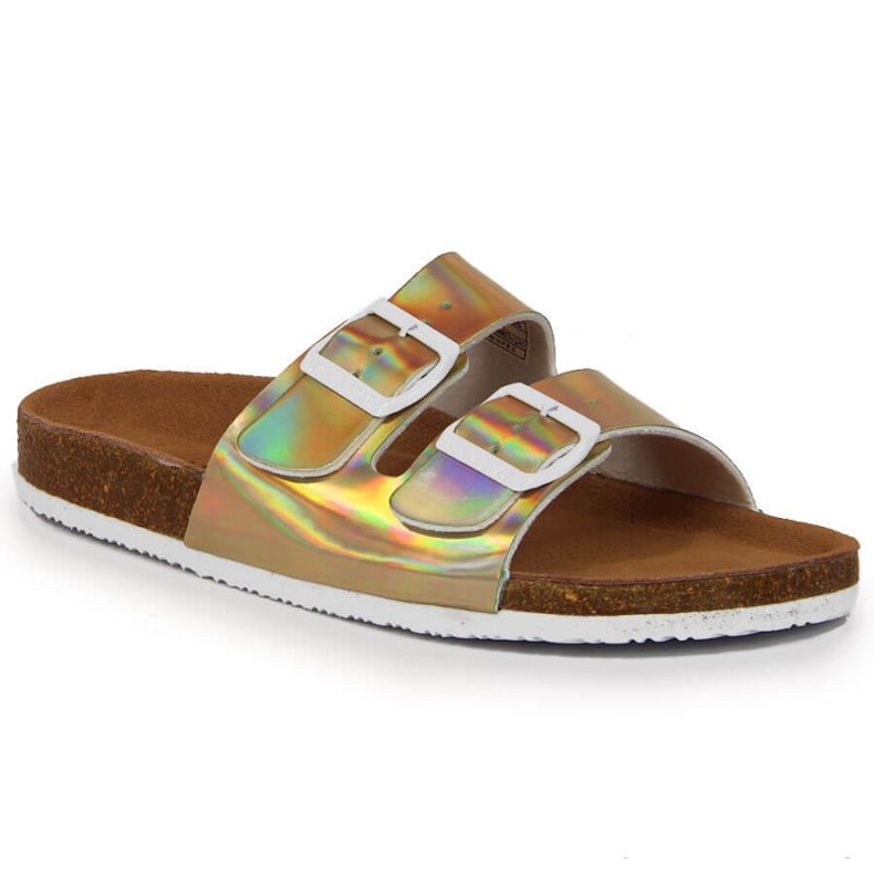 Tofflor med spännen Big Star W HH274896 gyllene