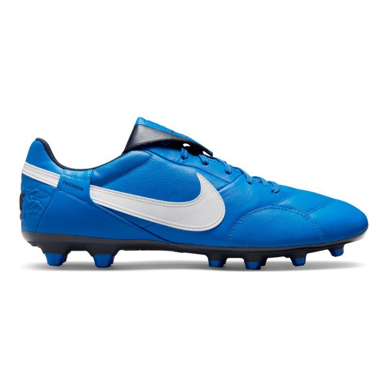 Nike Premier 3 Fg M AT5889-414 fotbollsskor blå blå