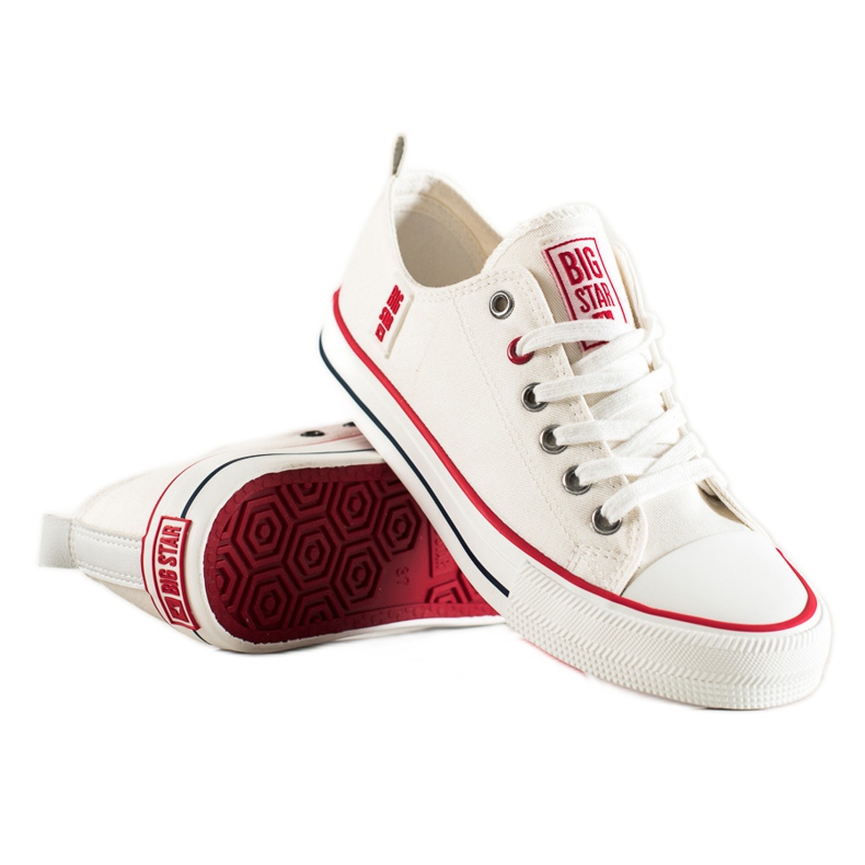 Big Star Sneakers dam JJ274123 vit