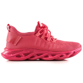 TRENDI Rosa ljusa sneakers
