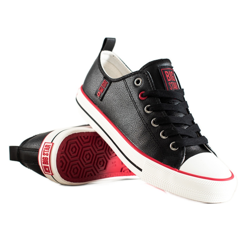 Big Star Sneakers dam JJ274129 svart