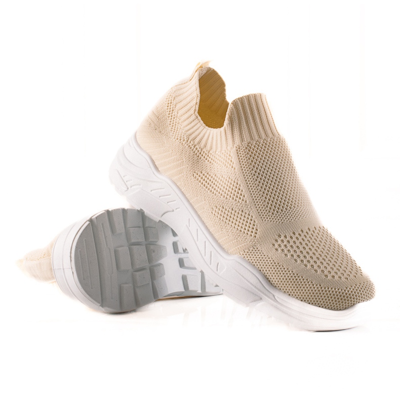 Bestelle Textil Slip-On sneakers beige