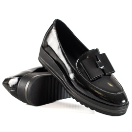 W. Potocki Skor Loafers På Paltform Potocki svart