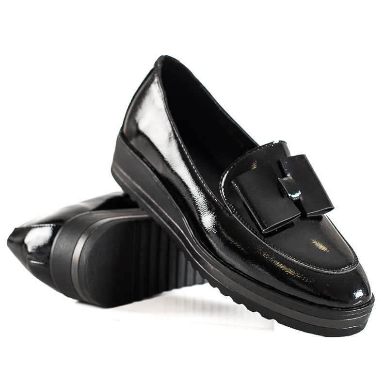 W. Potocki Skor Loafers På Paltform Potocki svart