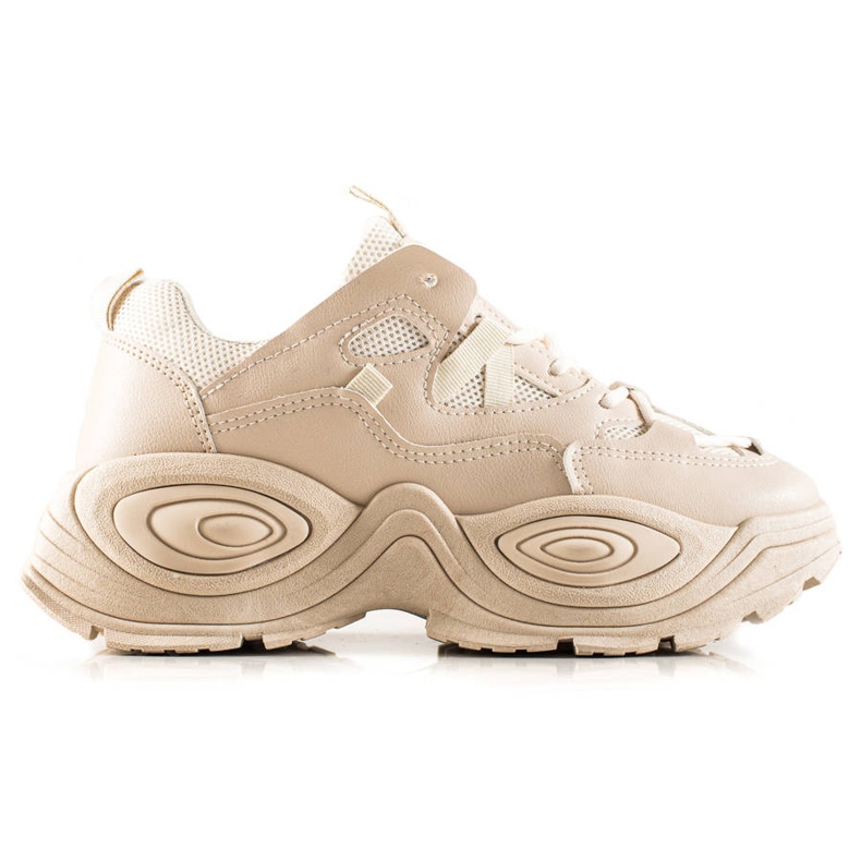 TRENDI Beige mode sneakers