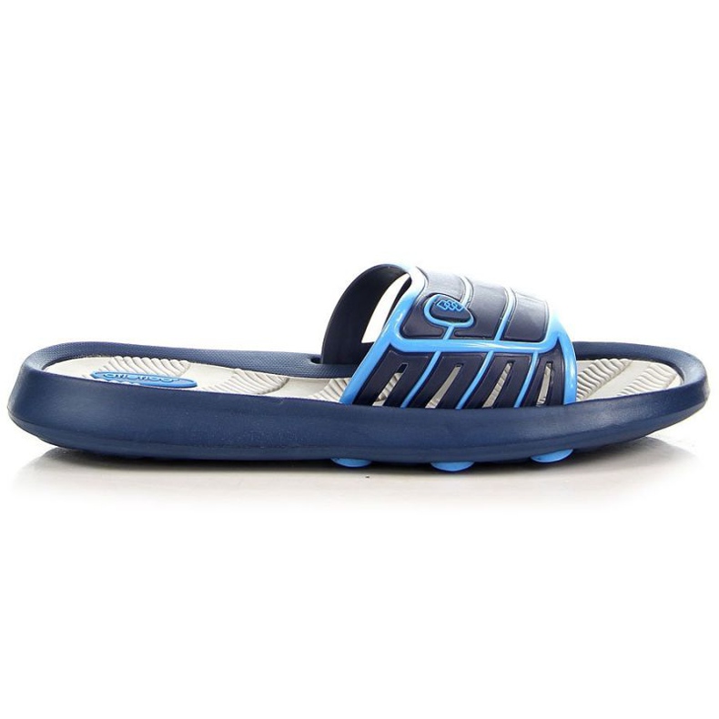 Atletico M ATC204B marinblå gummitofflor