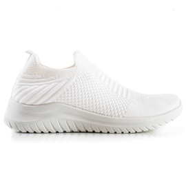 TRENDI Bekväma Slip-On Sneakers vit