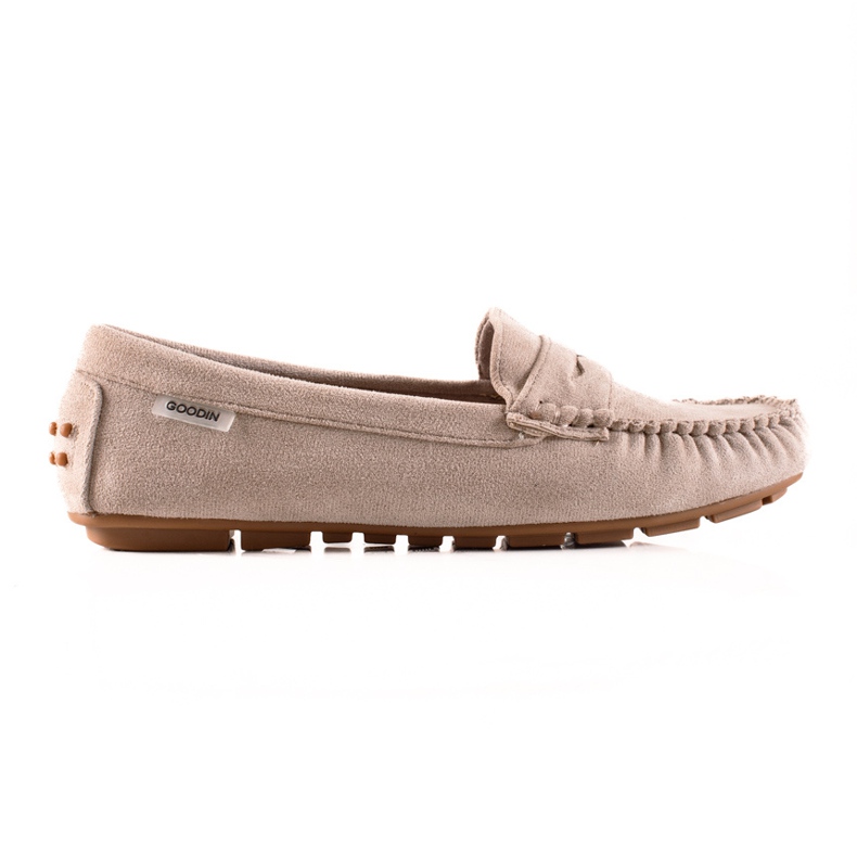 Goodin Casual loafers i mocka beige