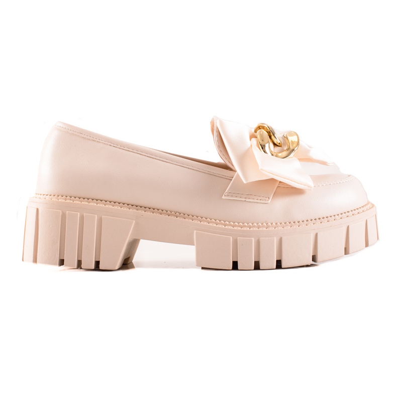 Seastar Mode Loafers Med Rosett beige
