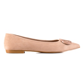 Seastar Mocka Ballerinas Med Ornament beige