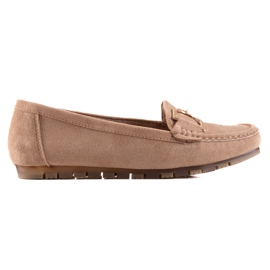 Seastar Casual loafers med ornament beige