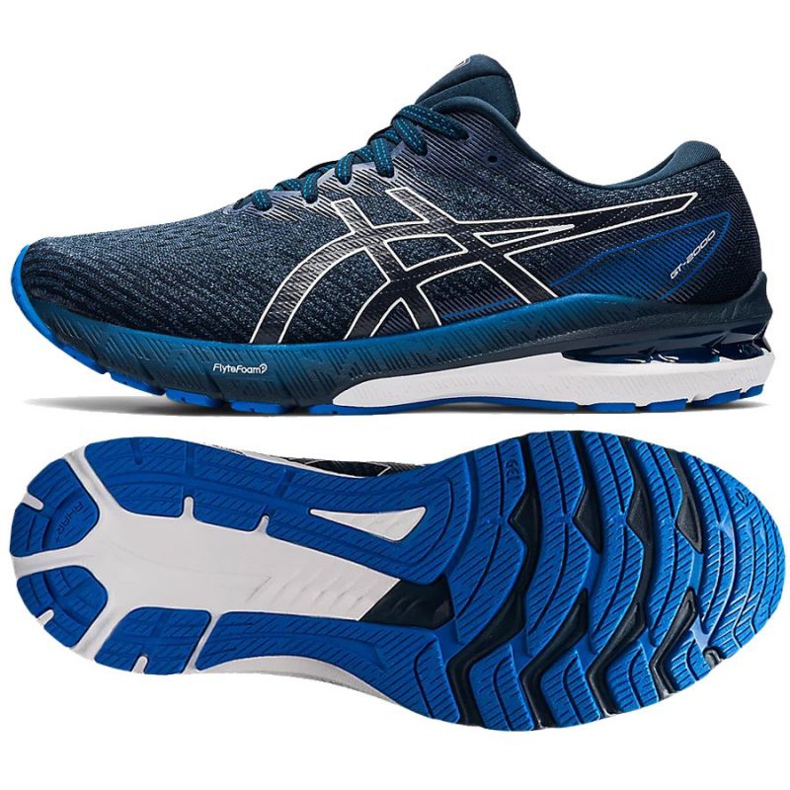 Asics Gt 2000 10 M 1011B185 400 löparskor marinblå blå