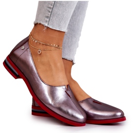 Läderskor Maciejka Silver 05035-42 mångfärgad