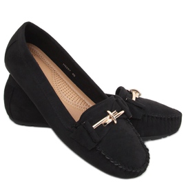 Lyset Negro dam loafers svart