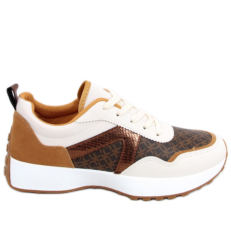 Akira Camel Trainers beige brun