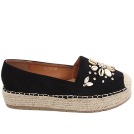 Manami svarta espadrillor