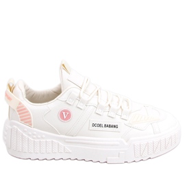 Bang Pink sneakers beige rosa