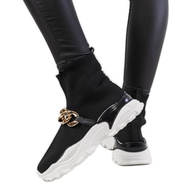 Hurtado svarta höga sneakers