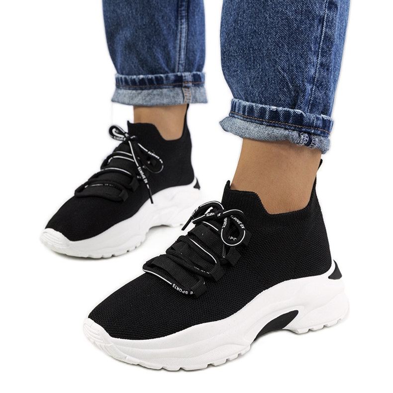 Svarta Barraza-sneakers för kvinnor