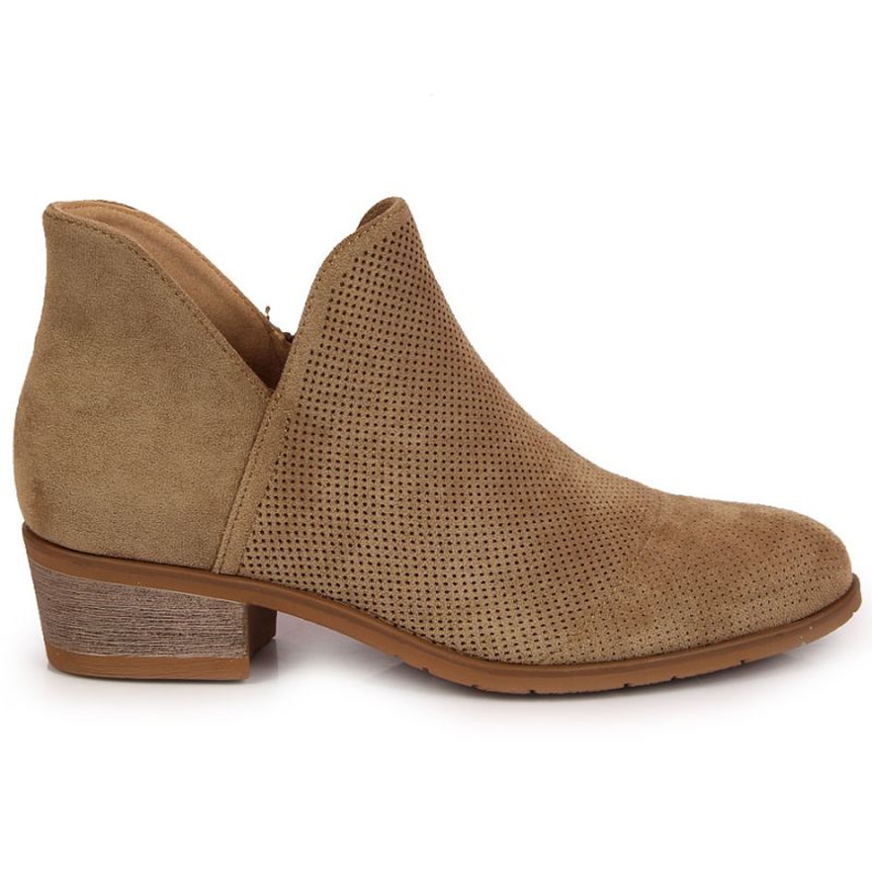 Genombrutna stövlar Filippo W PAW319B beige