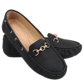 Nisa Black dam loafers svart