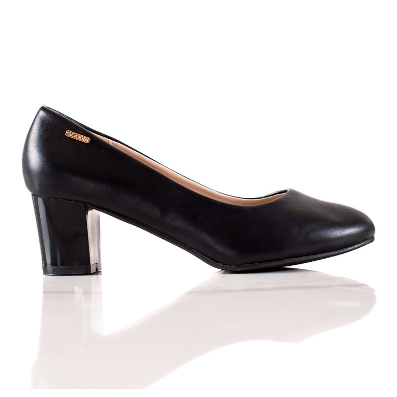 Goodin Eleganta svarta pumps