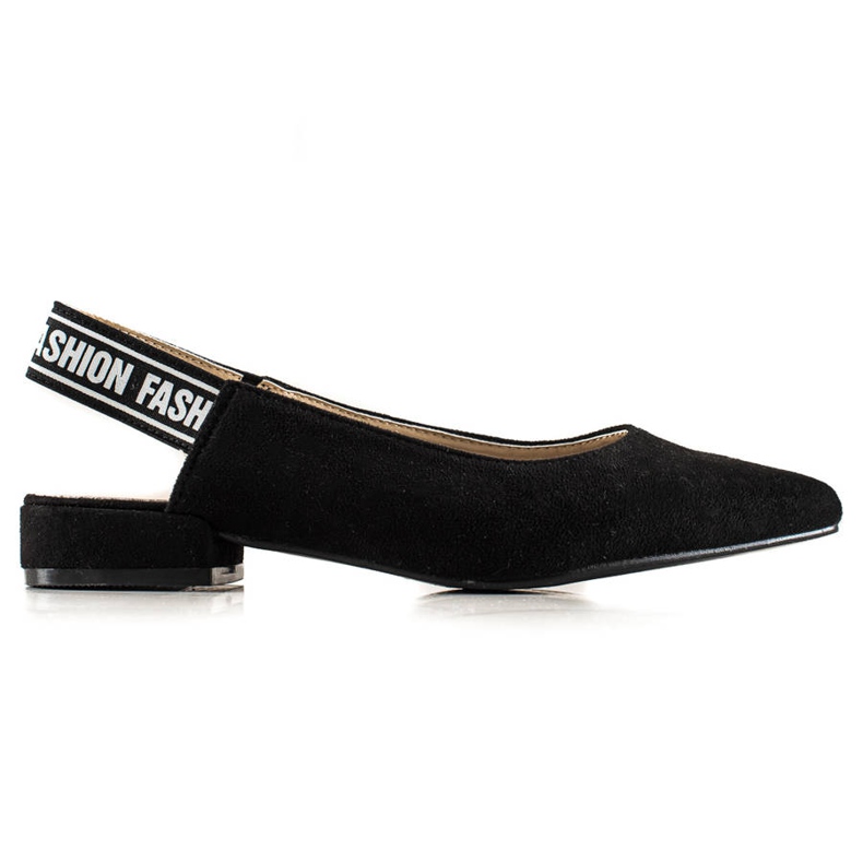 Goodin Pumpar med en upptäckt klack svart