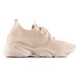 Seastar Lätta, snygga sneakers beige