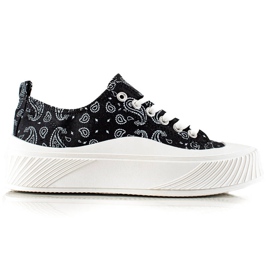 Seastar Sneakers för modedesign svart