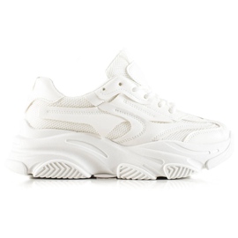 Seastar Trendiga sneakers med mesh vit