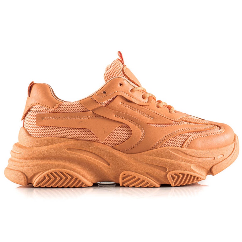 Seastar Trendiga sneakers med mesh orange